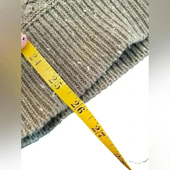 Lane Bryant Olive Green Woven Knit Textured Sweater 18/20 Dolman Sleeve Classic - Picture 10 of 10